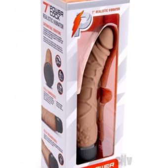 Pc Realistic Vibrator 7 Mocha