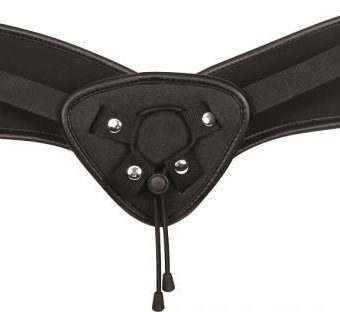 Ultimate Adjustable Harness Black Faux Leather O/S