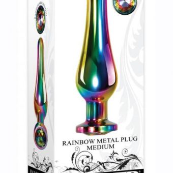 Rainbow Metal Plug Medium