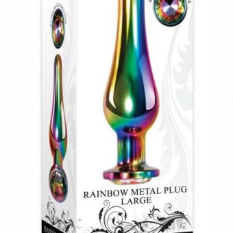 Rainbow Metal Plug Large