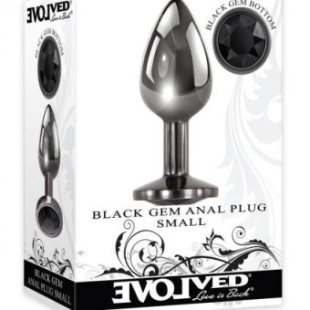 Black Gem Anal Plug Small