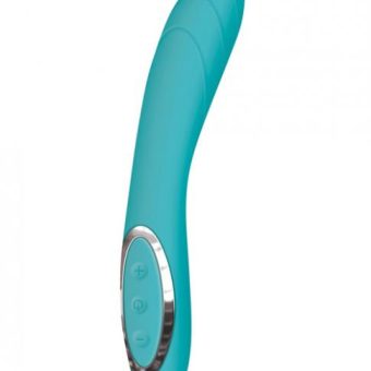 G-Gasm Curve G-Spot Vibrator Teal Green