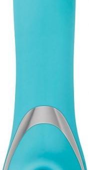 French Kiss Her Clitoral Stimulator Blue Vibrator