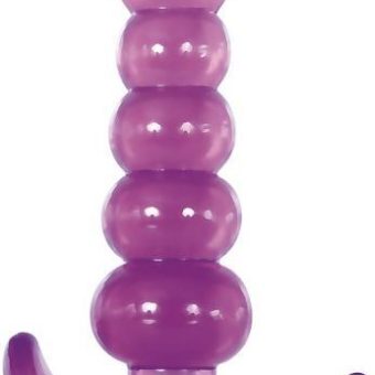 Bumpy Delight Anal Plug Purple