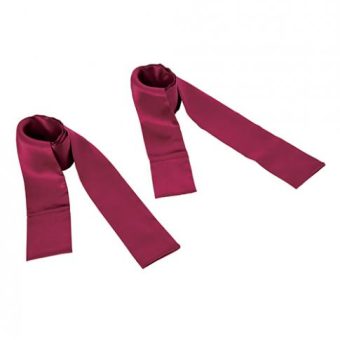 Sex & Mischief Enchanted Silky Sash Restraints Red