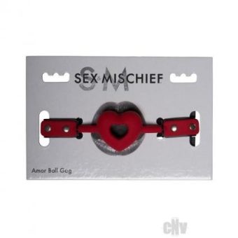 Sandm Amor Ball Gag Red/black