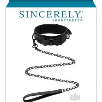 Sincerely Bow Tie Collar Leash