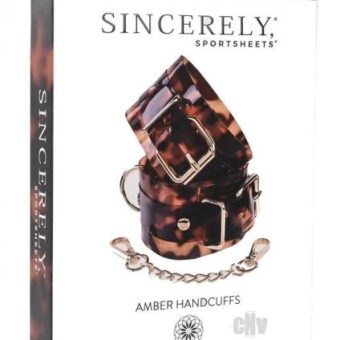 Sincerely Amber Hand Cuffs