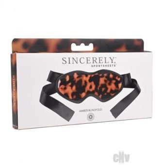 Sincerely Amber Blindfold