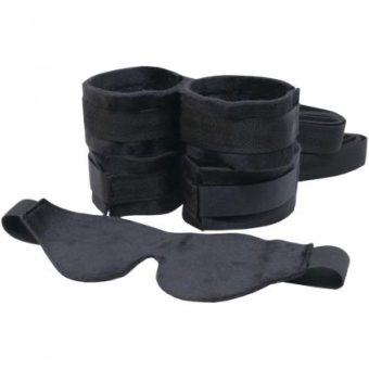 Sex And Mischief Our First Bondage Kit Black