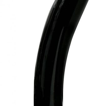 Silk Medium Silicone Dildo 5.3 Inch Black