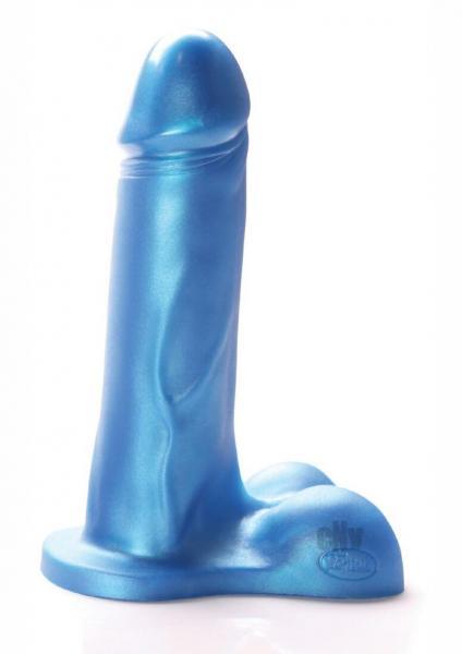 Champion Super Soft Blue Realistic Dildo