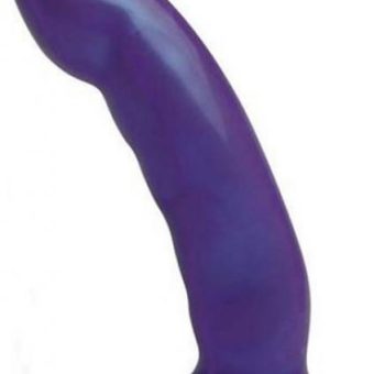 Tantus Acute Silicone Dildo 5 Inch Midnight Purple