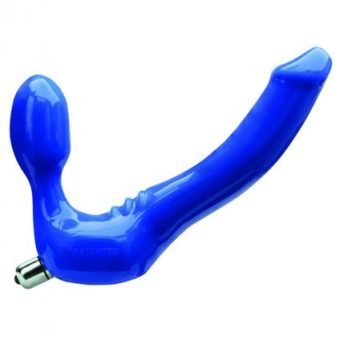 Tantus Feeldoe Slim Dildo Silicone - Blue