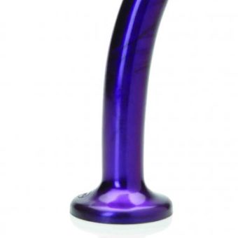 Leisure Silicone Vibrator 7 inches Midnight Purple