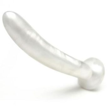 Leisure Silicone Vibrator 7 Inches Pearl White