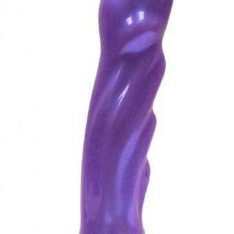 Goddess Silicone Vibrator 6.25 Inch Purple Haze
