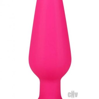 All About Anal Seamless Silicone Butt Plug 5.5 inches Pink