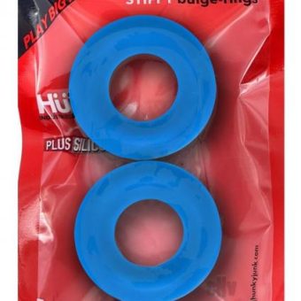 Stiffy Bulge Cockring 2pk Teal Ice