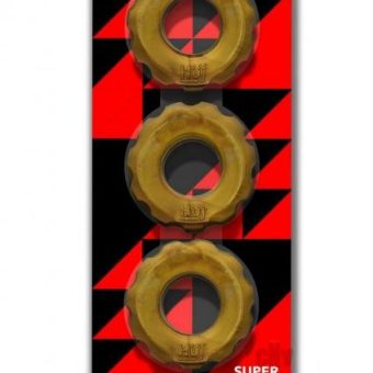 Super Huj 3pk Cockrings Bronze Metal