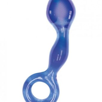 First Glass G-Ring Anal & Pussy Stimulator Plug