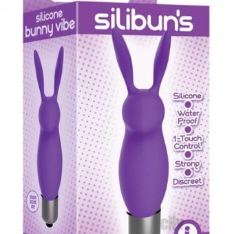 Silibuns Bunny Bullet Vibrator Purple