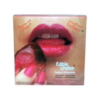 Sexy Edible Panty Female Strawberry And Chocolate