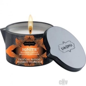 Kama Sutra Ignite Massage Candle Tropical Mango 6oz