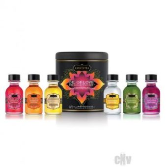 Kama Sutra Oil Of Love Collection 6 Piece Set
