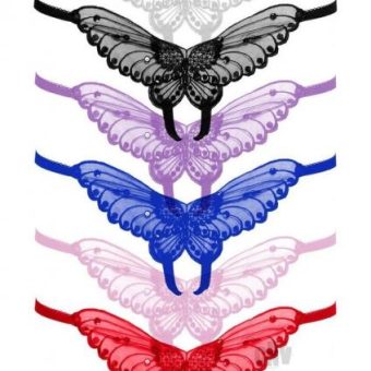Butterfly Crotchless Pearl 12pk Ps Asst