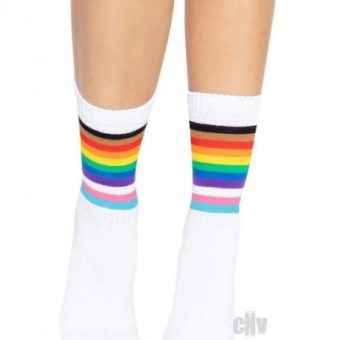 Pride Crew Socks Os Rainbow