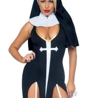 Sultry Sinner 3pc Md Blk/wht