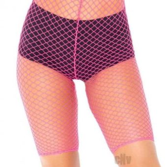 Industrial Net Biker Shorts Os Pink