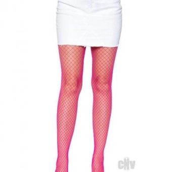 Spandex Industrial Net Tights Os Pink