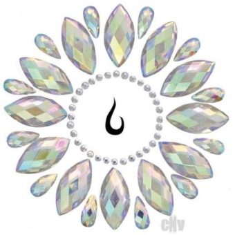Fluer Body Jewels Sticker Os Clr