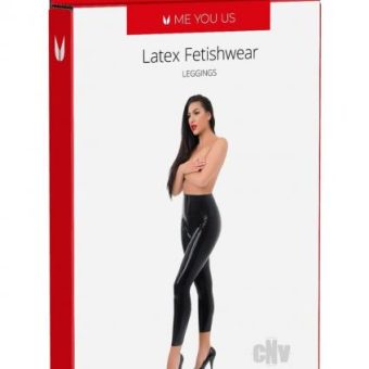 Myu Latex Leggings Sm Black
