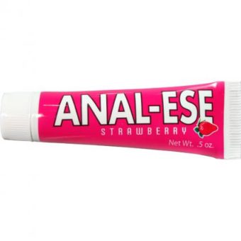Anal Ese Flavored Desentizing Lubricant Strawberry 0.5oz