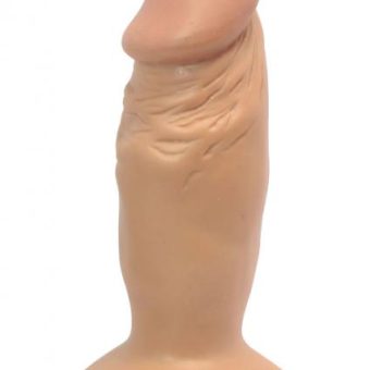 Mini Shiny Shank Larissa The Pleasure Plunging Penis 5 Inch Flesh