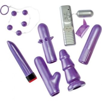 Infinite Pleasures Kit For Men And Women Purple