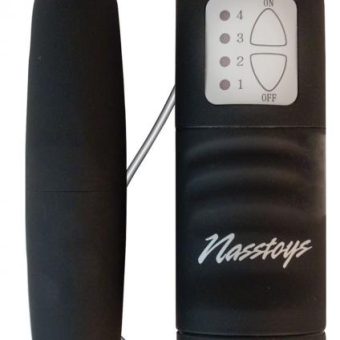 Velvet Bullet Vibrator Waterproof 4 Inch Black