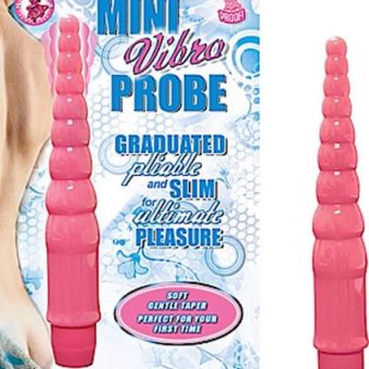 Mini Vibro Probe Waterproof 4.5 Inch Pink