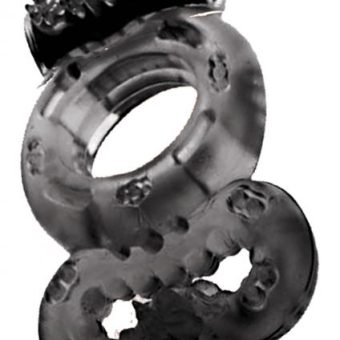The Macho Stallions Double Ring Black