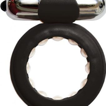 The Macho Erection Maker Cock Ring Black