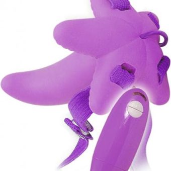Mini G Spot Strap On Waterproof Purple