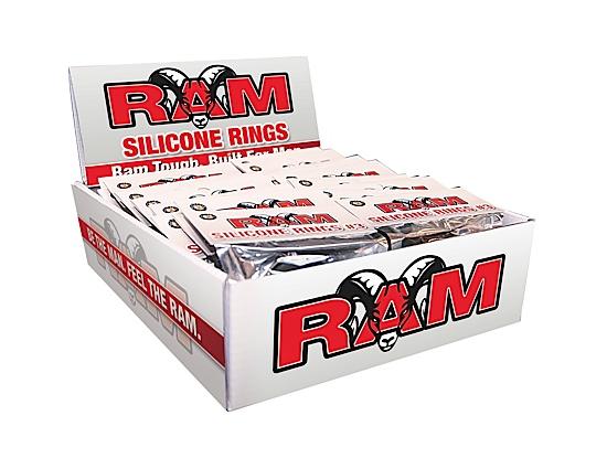 Ram Silicone Rings Pop Box 24 Display