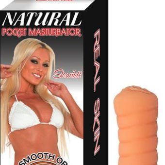 Natural Pocket Masturbator Scarlett Beige