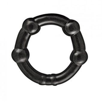My Ten Erection Rings Beaded Comfort Rings Black