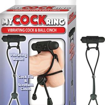 My Cock Ring Vibe Cock And Ball Cinch Black