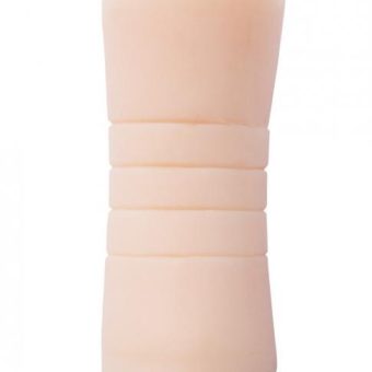 Natural Realskin Pussy & Ass Beige Stroker