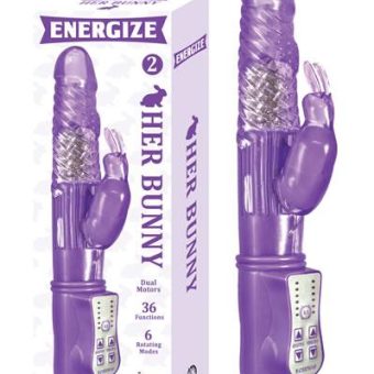 Energize Her Bunny 2 Purple Rabbit Vibrator